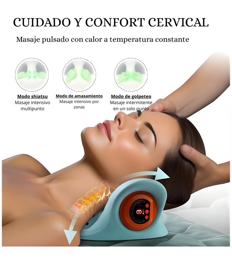 Masajeador eléctrico de tracción cervical