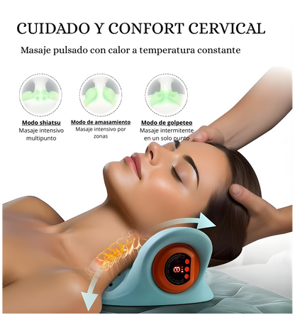 Masajeador eléctrico de tracción cervical
